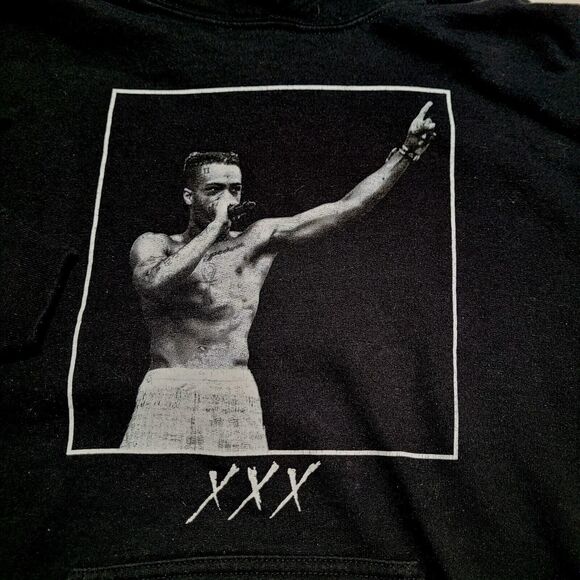 XXXTentacion 2018 Tour Concert Hoodie Sweatshirt What Is Real Will Prosper M EUC - Picture 7 of 9
